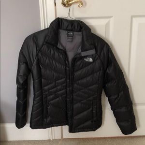 Black North Face Puffer Jacket/Coat